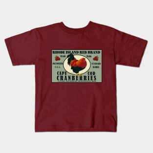 RI Red Cranberries Co. Kids T-Shirt